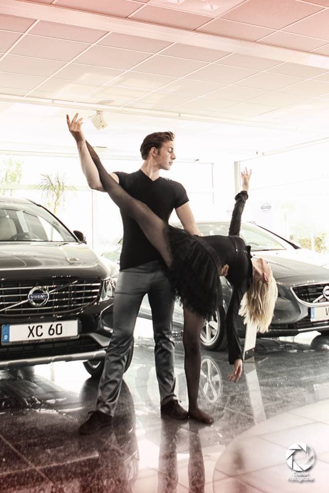 Hostessen und Promotion